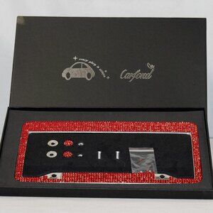 Bedazzled License Plate Frame